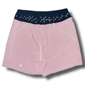 BIRDDOGS Gym‎ Shorts 2XL S.S. Tuddys American Flag Lined Regular 7" Embroidered